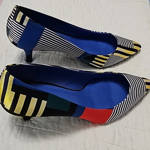 New, Nine West, Colorful Pumps, 9 - Picture 2 of 6